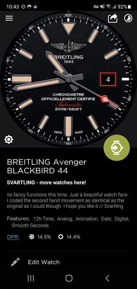 gear s3 watchface breitling|How to get elegant, luxury watch faces like Rolex, Breitling.